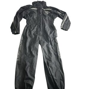 Harley-Davidson‎ Youth One-Piece Motorcycle Rain Suit Black Reflective Size M